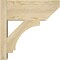 Ekena Millwork Imperial Slat Rough Sawn Outlooker, Douglas Fir, 8"W x 18"D x 18"H OUT08X18X18IMP06RDF - alternate 4